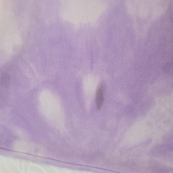 2 X 1 pair of H&M tie-dye purple and white cloth shorts. Size M - Picture 5 of 7